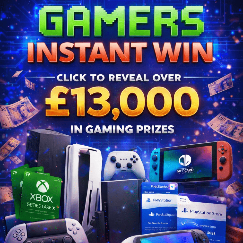 GAMERS INSTANT WIN