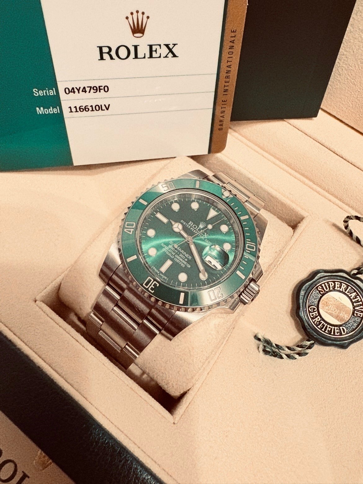 2020 ROLEX SUBMARINER “HULK” - Image 5