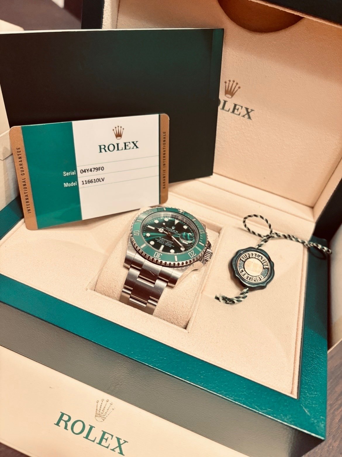 2020 ROLEX SUBMARINER “HULK” - Image 3